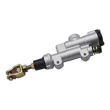 Imagem de ZOOKOTO Bomba de cilindro mestre hidráulico universal, cilindro mestre de freio traseiro, cilindro de freio traseiro para Honda CRF 250R 250X 450R