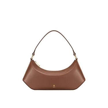 Imagem de JW PEI Bolsa de ombro feminina Lily, Marrom
