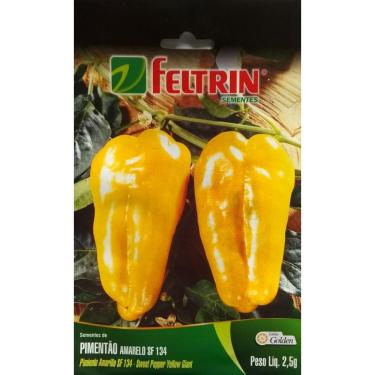 Imagem de Semente de Pimentão Amarelo SF 134 Golden Feltrin 2,5 g