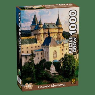 Quebra-Cabeça - Castelo de Neuschwanstein - 1000 Peças - Grow