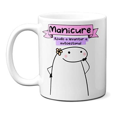 Imagem de Caneca Manicure Esmalte: Quanto Mais Eu Tenho Mais Eu Quero (Branca)