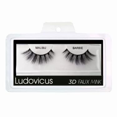 Imagem de Cílios Postiços Ludovicus 3D Mink #Malibu Barbie (Origem:Indonésia)