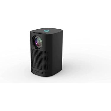 Imagem de HEROWEN Mini projetor, Projetor de vídeo de filme Full HD 1080p, projetor para uso externo compatível com HDMI, USB, laptop