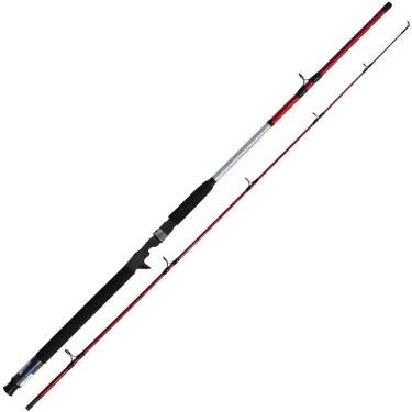 Vara Pesca Carretilha Shimano Cruzar 2562B 1,68M 8-16 Lbs 2 Partes Red