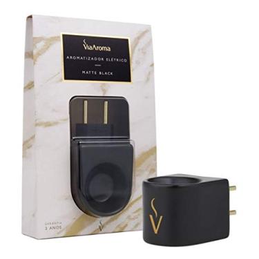Imagem de Aromatizador Elétrico De Parede Via Aroma Porcelana Preto