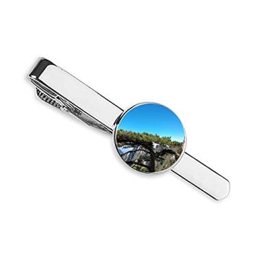 Imagem de Pinheiro Moutain gravata clipe de gravata para presente homem de negócios