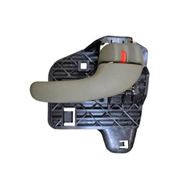 Imagem de PT Auto Warehouse GM-2313E-RH - Maçaneta interna interna interna da porta, bege - lado do passageiro