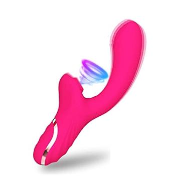 Imagem de Vibrador 10 Modos de Sucção e 10 Modos de Vibração Estimulação Clitóris e Ponto G Estimulador Erótico Zatla Shop (Rosa)