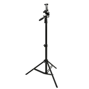 Imagem de Suporte para tripé de telefone, tripé para bastão de selfie para celular, suporte para tripé portátil para com controle remoto para gravação de vídeo/selfie/vlogging