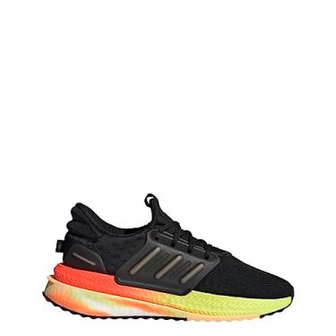 Imagem de adidas Tênis masculino X_PLR Boost, Preto/Branco/Limão Pulso, 42