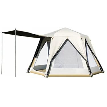 Imagem de Barraca de acampamento, barraca de acampamento instantânea à prova d'água - barracas de yurt portáteis, 2/3/4 pessoas, fácil configuração rápida, barracas familiares de cúpula para acampamento,