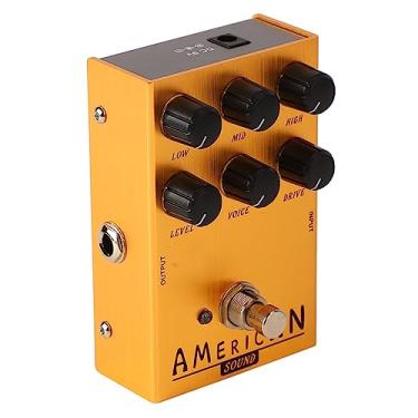 Imagem de Pedal de Guitarra OverdriveEfeitos de Reverberação de GuitarraPedal de Guitarra Overdrive, Boa Aparência Função Múltipla Liga de Alumínio Efeitos de Guitarra Elétrica Pedal de