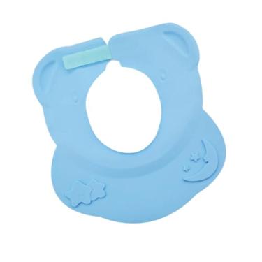 Imagem de ERINGOGO 1 Unidade boné de shampoo de bebê chapéu de chá de bebê para lavar o cabelo protetor auricular cabeta azulin h2o touca de banho infantil aba tampa de xampu Produtos de bebê filho