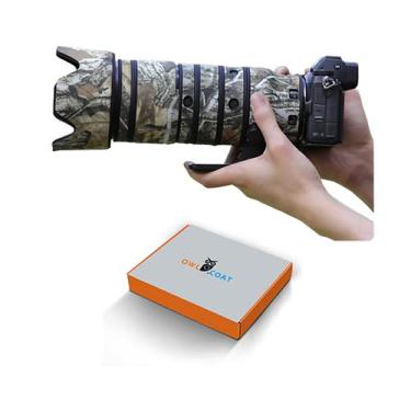 Imagem de WaterFense Capa de chuva de lente camuflada à prova d'água para câmera Nikon Z 70-200mm F2.8 VR S (incluindo capa de tripé) capa de proteção de lente para armas [Cor: camuflagem de árvore grande]