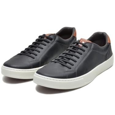 Imagem de Sapatenis Masculino Solado PVC Palmilha Gel Espumado Cadarço Elastico Moda Casual Confortavel