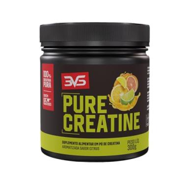 Imagem de Creatina Monohidrata 3VS Nutrition - Aumenta ATP (Energia muscular) - Desenvolve musculatura - Aumenta a síntese de proteinas - 100% creatina pura importada - 300 gr - Sabor Citrus
