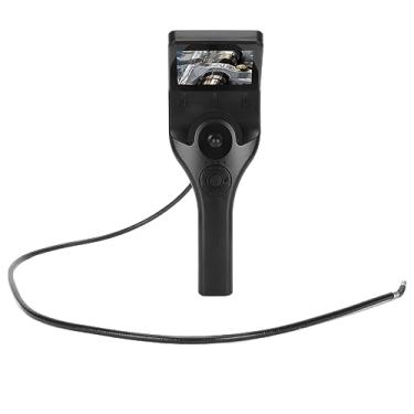 Imagem de Boroscópio articulado de 2 vias com câmera de inspeção de endoscópio HD, WiFi inteligente, tela IPS câmera de inspeção endoscópio industrial para mecânica doméstica