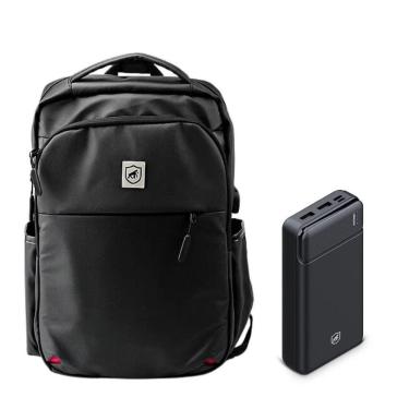 Imagem de Kit Mochila Guardian E Carregador Portátil Armor 20.000mah - Gshield