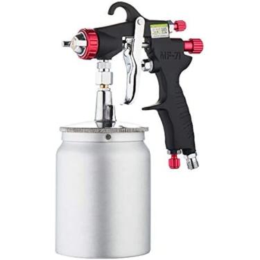 Imagem de Pistola de pintura em spray de ar com alimentação de sucção 0,8/1,0/1,2/1,5 mm Bico inoxidável com capacidade de 600ml Ferramenta de pintura com aerógrafo para pintura de móveis de car