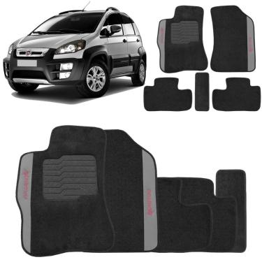 Imagem de Jogo Tapete Carpete Idea Adventure 2007 a 2011 Preto Bordado