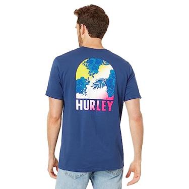 Imagem de Hurley MTS0037670H4038M Rip Camiseta de manga curta azul Void MD Blue Void M