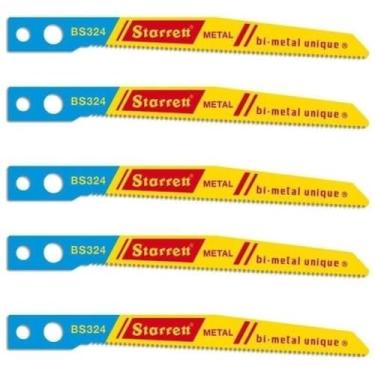 Imagem de Serra Tico-Tico Bi-Metal 65mm 24 Dentes Com 5Peças-STARRETT-BS324
