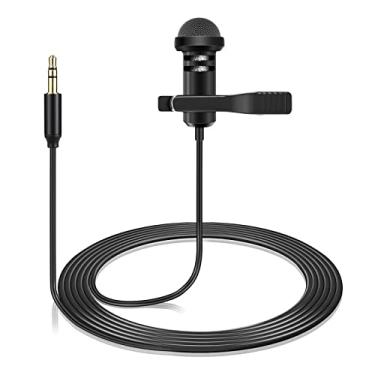 Imagem de Microfone Lavalier para transmissor Rode Wireless GO 2/ii e DJI, lapela omnidirecional Lav Videomic com clipe, 1,5 m