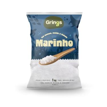 Imagem de Grings Sal Marinho Comum Moido Iodado 1Kg
