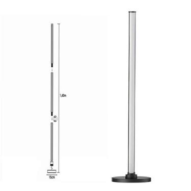 Imagem de Luminária De Chão Led 140Cm 6W Perfil Rgb Bivolt Ecoforce, Bivolt