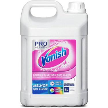 Imagem de Tira manchas vanish 5l multiuso pro line, 5L