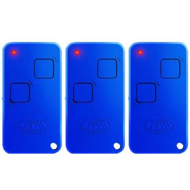 Imagem de 3 Controle Portão Rossi Ntx 433 Dz Nano Atto Dz3 Dz4 Bv Nano Azul