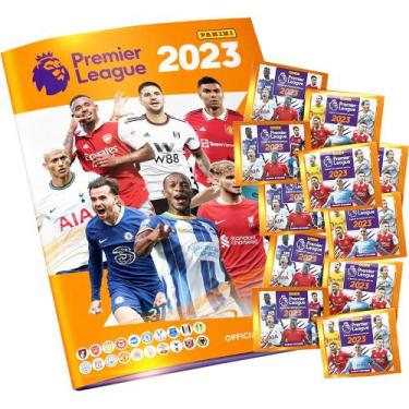 Imagem de Livro Ilustrado Premier League 2023 Com 50 Figurinhas - Panini