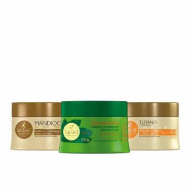 Imagem de Kit haskell cronograma capilar para cabelos quimicamente tratados