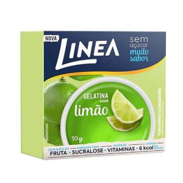 Imagem de Gelatina Sabor Limão Zero Açúcar Linea 10g