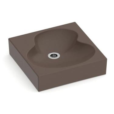 Imagem de Cuba de Apoio 41x41cm Ruy Ohtake Roca