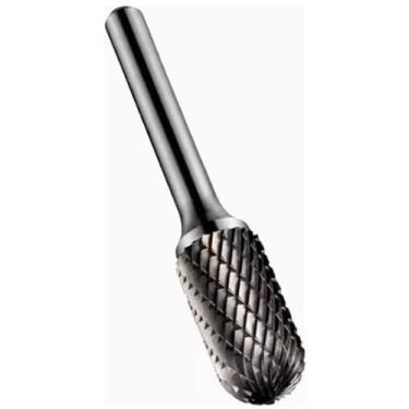 Imagem de Lima Rotativa Cilíndrica Metal Duro 10mm Abaulada Haste 1/4 - Ferreira