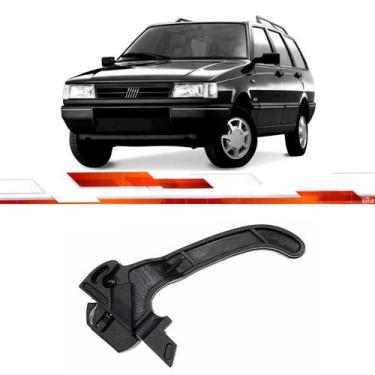 Imagem de Maçaneta Interna Abertura Capô Uno Fiorino Até 2013 Elba Até 1996 Prêm