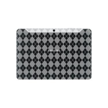 Imagem de Amzer Luxe Argyle Capa de gel macio TPU de alto brilho para Samsung Galaxy Tab 10.1 P7100 - transparente (AMZ91393)