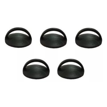 Imagem de Kit De Puxador Para Tampa De Panelas 5 Unidades Modelo Plástico resist