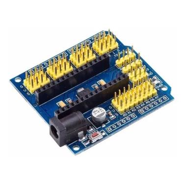 Imagem de Modulo Shield Adaptador Base Para Expansão Arduino Nano V3.0