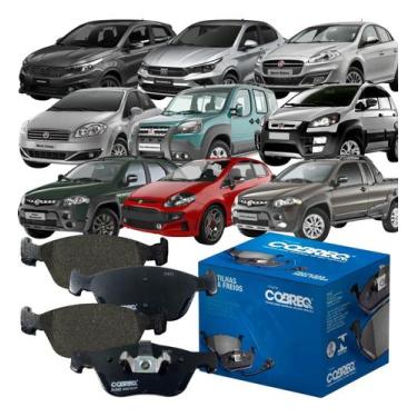 Imagem de Pastilha Freio Cobreq Fiat Argo Cronos Bravo Doblo Adv Linea