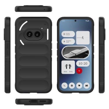 Imagem de Elubugod Capa compatível com Nothing Phone 2A, capa para celular TPU macia compatível com Nothing Phone (2a) preta