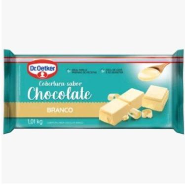 Imagem de Cobertura Barra Chocolate Branco 1,01kg - Dr. Oetker