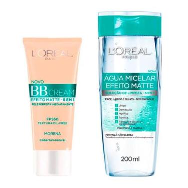 Imagem de L'Oréal Paris Kit Skin Care - Água Micelar + BB Cream Claro, Kit
