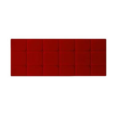 Imagem de Cabeceira Para Cama Casal King Queen Box 1,40x55 Calipha Vermelho - Ma