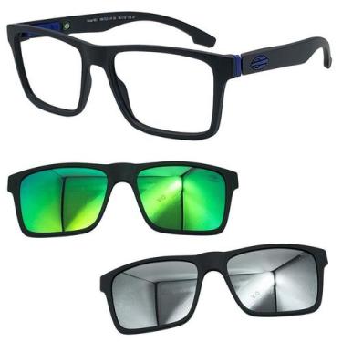Imagem de Oculos Mormaii Swap NG 2 6153 A41 com 2 Clipons - Escolha, Verde, Prat