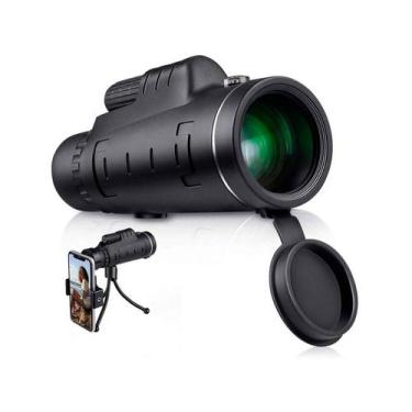 Imagem de Kit Luneta Telescópio Monóculo JWS Tático Profissional 40x60 9500m Ult