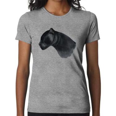 Imagem de Baby Look Jaguar - Foca na Moda, Cinza, G