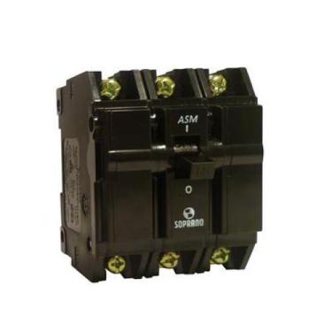 Imagem de Disjuntor Tripolar 40a Preto Soprano