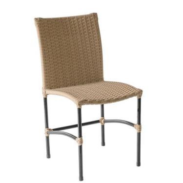 Imagem de Cadeira de Jantar Havaí em Fibra Sintética Trama Dupla Artesanal para 